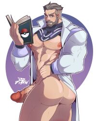 professor turo from pokemon by all draw