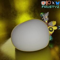 1boy animated anthro balls belly big_belly bondage cum cum_in_ass cum_inside cumflation excessive_cum expansion frustyz furry genital_fluids genitals huge_belly hyper looking_pleasured male male_focus male_only male_penetrating penetration penile_penetration protogen sound sound_effects stomach stomach_bulge tagme tail video