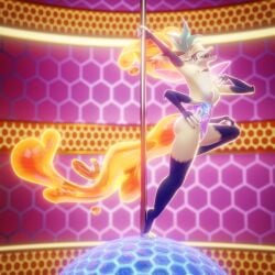 1:1 3d_(artwork) 4_arms annoad anthro arthropod bee breasts canid canid_demon canine dancing demon digital_media_(artwork) disco_ball eyelashes female food fox hand_on_hip hellhound helluva_boss hi_res honey_(food) hybrid hymenopteran insect_wings insects long_eyelashes mammal medium_breasts multi_arm multi_limb mythological_canine mythological_creature mythology nipples nude nude_anthro nude_female open_mouth open_smile pinup pole pole_dancing pose queen_bee-lzebub_(helluva_boss) sharp_teeth smile solo stripper_pole tail teeth translucent translucent_belly wings