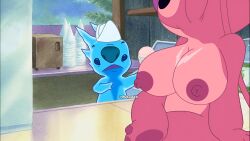 angel (lilo and stitch) from disney channel by otakusedits