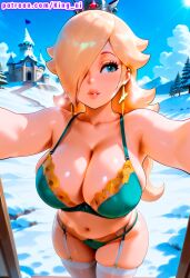 princess rosalina from mario (series) by king ai