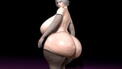 3d animated ass_focus ass_shake cellulite christie_(doa) curvy curvy_figure dead_or_alive huge_ass huge_breasts mp4 no_sound silver_hair superdougie tagme thick_thighs video voluptuous wide_hips