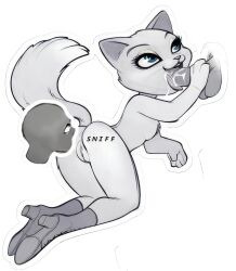 anon anthro anus ass_sniffing biped blue_eyes bodily_fluids boots butt_sniffing clothing cum cum_in_mouth cum_inside dreamworks dulcinea erection eyebrows felid feline fellatio female footwear genital_fluids genitals hi_res holding_penis human human_on_anthro interspecies male mammal netflix ninjakitty nose_to_anus on_two_legs oral paws penile penis penis_in_mouth puss_in_boots_(dreamworks) pussy raised_tail saliva sex shoes shrek_(series) sniffing_anus sniffing_ass tail the_adventures_of_puss_in_boots thick_thighs