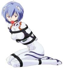 ayanami_rei bondage bondage bound neon_genesis_evangelion