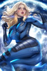 1girls 2:3 alternate_version_available artist_logo artist_name ayyasap black_gloves blonde_hair blue_eyes blush bodysuit fantastic_four female female_only fully_clothed gloves gumroad_username human human_only light-skinned_female light_skin marvel patreon_username solo sue_storm watermark