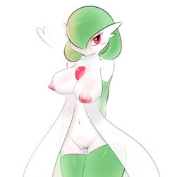 1girls 2019 anthro anthrofied big_breasts blush breasts clothes cute dress elpatrixf female gardevoir gloves green_hair half-closed_eyes heart humanoid looking_at_viewer mammal navel nintendo nipples pokémon_(species) pokemon pokemon_(species) pokemon_rse pokemorph pussy red_eyes seductive simple_background smile solo thick_thighs thighhighs video_games white_skin wide_hips