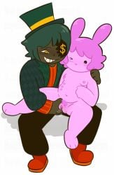 bear_(game) buni_squeaksalot dubious_consent female_focus fingering_pussy fingers furry i_need_special_guest_r34 male/female mr._l_(bear) roblox roblox_game small_breasts stomach_nipples tagme tagme_(artist) younger_female