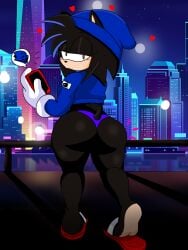 hedgehog jinu majin_sonic oc sonic_(series) sonic_the_hedgehog_(series) tagme traced traced_art