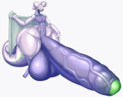 2025 3_toes alpackers_(artist) antennae_(anatomy) anthro balls belly big_balls big_penis big_tail feet generation_6_pokemon genitals glans goodra green_eyes green_glans green_towel grey_towel hand_on_hip hand_on_own_hip holding_object holding_towel huge_balls huge_cock huge_hips humanoid_genitalia humanoid_penis hyper hyper_balls hyper_genitalia hyper_hips hyper_penis looking_at_viewer male male_anthro melly_(altharch) nintendo nude nude_anthro nude_male penis plantigrade pokemon pokemon_(species) purple_balls purple_belly purple_body purple_chest purple_feet purple_penis purple_skin purple_tail simple_background solo standing tail thick_tail toes towel vein veiny_penis white_antennae white_arms white_background white_body white_ears white_hands white_head white_hips white_skin white_tail wide_hips
