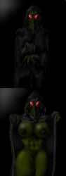 anthro big_breasts cthulhu_mythos disrobing eldritch eldritch_being eldritch_horror eldritch_humanoid guodzilla illithid lovecraftian mindflayer voluptuous_female