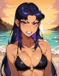 ai_generated backfire dc dc_comics swimsuit swimwear tagme tamaranean teen_titans