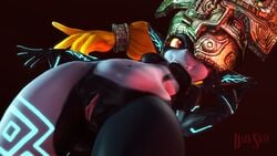 16:9 2019 3d 4k absurd_res ass breasts darkskye_(artist) fangs featureless_breasts female hair hi_res humanoid imp imp_midna looking_at_viewer midna navel nintendo nude pointy_ears presenting pussy shortstack smile solo source_filmmaker the_legend_of_zelda thick_thighs twili twilight_princess video_games wide_hips