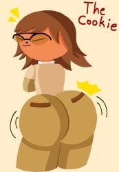 3ds ass ass big_ass closed_eyes mii nintendo nintendo_3ds pants pants_on shaking_ass shaking_butt tomodachi_life woman_only