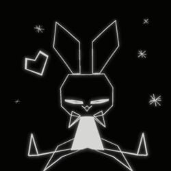 animated anthro black_background clothed clothing digital_media_(artwork) dress duo erection female female_penetrated genitals heart kekitopu lagomorph leporid mammal monochrome penetration penile penile_penetration penis polygons rabbit sex short_playtime simple_background vib-ribbon vibri video_games