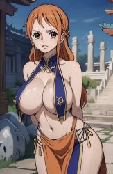 ai_generated female female_only hentaiwaifu__ nami_(one_piece) one_piece