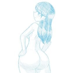 1girls ass big_ass breasts female joana_jimenez nairod103098 nude sketch tagme