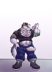 a0nmaster a0nsecretroom absurd_res athletic barazoku biceps bulge canid canine canis clothing growth growth_drive growth_sequence hi_res lobo lupo male_only mammal muscular potion rayzar robobo1221 torn_clothing transformation underwear wolf