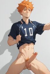 ai_generated haikyuu!! hinata_shouyou penis tagme