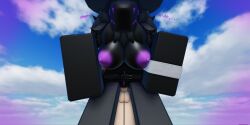 3d_(artwork) anal anal_sex anus bent_over black_body black_fur breasts deltastar dialogue female from_behind from_behind_position male male/female moaning moaning_in_pleasure onomatopoeia penis penis_in_ass protogen purple_areola purple_nipples purple_pussy roblox roblox_avatar sex text vagina