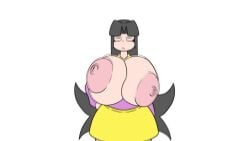 anima_lima anima_lima_(youtuber) animated bouncing_breasts brazilian brazilian_female compressed_breasts female gigantic_breasts girl hyper_breasts no_background shorter_than_10_seconds tagme tits_out video walking youtube youtuber_girl