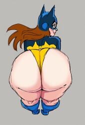 ai_gen barbara_gordon bat_girl batgirl batman_(series) big_ass bunanza_ dc dc_comics dumptruck_ass dumptruck_butt female_only from_above gigantic_ass huge_ass in large_ass masked_female pawg presenting_as redhead sketch solo_ai solo_focus superheroine thick