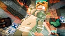 3d alex_(minecraft) arthur32 breeze_(minecraft) microsoft minecraft mojang steve_(minecraft) stripped tagme