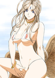 belldandy breasts female joy_division medium_breasts oh_my_goddess! swimsuit