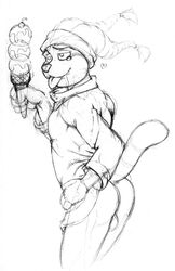 anthro bear cartoon_network cat chowder chowder_(character) chowder_(series) furry hybrid lapinbeau male male_only solo tagme