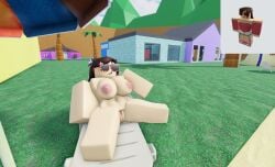 1girls 3d beach classic ninjashyper2 nude outside reference_image request retro roblox roblox_avatar robloxian self_upload solo sunbathing sunglasses sunglasses_on_head tagme