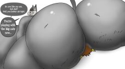 anthro big_ass big_breasts big_butt breasts_bigger_than_head busty busty_boy facesitting feline furry gay gigantic_breasts huge_ass huge_breasts huge_butt illis male male_only overweight overweight_male pussy_grande sitting_on_person size_difference voluptuous voluptuous_male