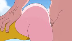 accurate_art_style anal anal_sex animated animated_gif ass ass_focus big_dick big_penis cum cum_in_ass dragon_ball dragon_ball_z gif kame_paradise_2 loop looping_animation maron penis son_goku thick_ass yamamoto_doujin