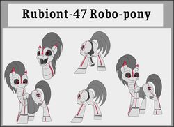 2019 anus ass balls belly equid equine female hi_res horse machine male mammal mane model_sheet my_little_pony nude open_mouth penis pony pussy robot rubiont-47 simple_background solo vore