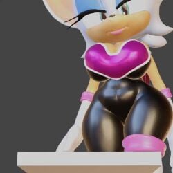 1girls 3d 3d_model animated anthro ass_focus big_ass big_butt bottom_heavy butt_jiggle curvy curvy_figure female female_only fur jojomingles mammal mobian mobian_(species) mobian_bat no_sound rouge_the_bat sega shortstack sitting solo sonic_(series) sonic_adventure_2 sonic_the_hedgehog_(series) tagme thick_thighs video wide_hips