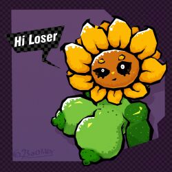sunflower (pvz) from plants vs zombies by baolivar