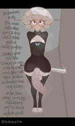 alley ambiguous_gender anthro balls big_balls big_glasses big_penis bottomwear champaanimation champi clothed clothed_male clothing colored_nails dialogue dirty_talk duo elemental_creature elemental_humanoid eyewear femboy fungi_fauna fungi_humanoid fungus genitals glasses heart_eyes heart_symbol hi_res huge_balls huge_cock humanoid imminent_rape imminent_sex legwear looking_at_viewer male metal_bat mushroom mushroom_humanoid nails penis skirt solo thigh_highs throbbing throbbing_penis vein veiny_penis watermark