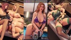 3d 4girls akali apron bench big_ass big_breasts big_butt big_thighs black_hair bleach blonde_hair blue_eyes braid braided_hair braided_ponytail breasts bunny_ears bunnysuit choker closed_eyes coffee elden_ring feet female garter_belt garter_straps ginger ginger_hair golden_bikini grabbing_breasts grabbing_pussy green_eyes groping_breasts high_heels image image_set lap_pillow laying_on_lap league_of_legends leg_over_thigh long_hair matsumoto_rangiku necktie nude nude_female open_legs orange_hair panties ponytail pool primrose purple_bikini pussy queen_marika_the_eternal red_hair sitting thigh_highs thighs toes touching_pussy trsensualstudio volleyball watermark wet wet_body wet_clothes wet_hair wet_skin wet_swimsuit