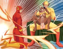 barry allen from dc by the dark mangaka
