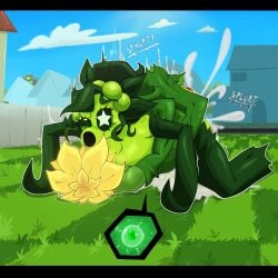 green shadow (pvz) from plants vs zombies by gallo wazavi