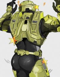master chief from halo (series) by jaxxxed