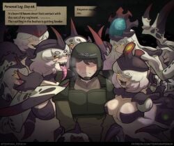 female tyranid from warhammer (franchise) by tempura person