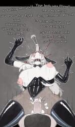 ambiguous_gender anthro armwear big_breasts big_penis black_hair bow_ribbon breast_play breasts bunny_costume champaanimation champi choker clothed clothed_female clothed_male clothing corpse costume death dialogue duo elemental_creature elemental_humanoid exposed_breasts faceless_character faceless_female female female_death first_person_view forced fungi_fauna fungi_humanoid fungus genitals hair hi_res human humanoid jewelry latex latex_clothing male male/male mammal mushroom mushroom_humanoid neck_bulge necklace necrophilia nipple_piercing nipples oral oral_penetration partially_clothed penetration penis piercing pussy questionable_consent rape sex snapped_choker steam thick_thighs throbbing throbbing_penis tongue tongue_out torn_clothing twitching vaginal_penetration vein veiny_penis