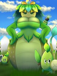 nüwa ophiuros (pvz) from plants vs zombies by frosty sunflower