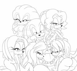 anthro archie_comics bigdon1992 blush breasts cage_the_echidna canon_x_oc digital_media_(artwork) echidna female harem incest ink julie-su lara-su lien-da male mammal monotreme nude nyuroraxbigdon sega shade_the_echidna smile sonic_(series) sonic_oc straight tikal_the_echidna video_games