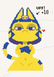 ankha from animal crossing