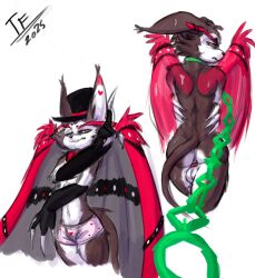 husk (hazbin hotel) from hazbin hotel by fennephilim fox