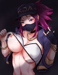 akali from k/da series by tinnies