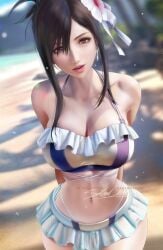 tifa lockhart from final fantasy by sakimichan