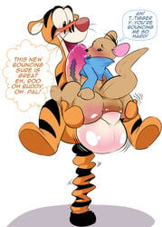 2boys anal anal_sex artist_name balls balls_deep big_balls big_dom_small_sub character_name copyright_name disney foreskin gay girly huge_balls hyper hyper_balls hyper_penis impossible_fit macropod male male_only mammal marsupial penetration penis plushie roo size_difference smooth_skin text tigger white_crest winnie_the_pooh_(franchise) yaoi