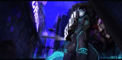 absurd_res animal_genitalia atleta balls blue bone canid canine canis clothing crocodile crocodilian crocodylid demon genitals hair hi_res horn huge_filesize invalid_tag jacket jasoncross long male male/male mammal mattiyyah_lion neon reptile scalie security sheath skull solo tail topwear wolf