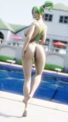 3d barefoot big_ass big_breasts blender exposed exposed_ass exposed_breasts exposed_nipples foot_fetish fortnite fortnite:_battle_royale green_eyes green_hair green_swimsuit green_swimwear huge_ass huge_breasts huge_butt leotard looking_at_viewer looking_back nipple_bulge nipples nipples_visible_through_clothing no_underwear nuffie outdoor outdoor_nudity outdoors outside pool posing posing_for_picture posing_for_the_viewer public public_exposure public_humiliation see-through see-through_clothing see-through_swimsuit skimpy skimpy_bikini skimpy_clothes skimpy_swimwear swimming_pool swimming_suit tongue tongue_out zoey_(fortnite)